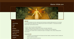 Desktop Screenshot of marianwilde.com